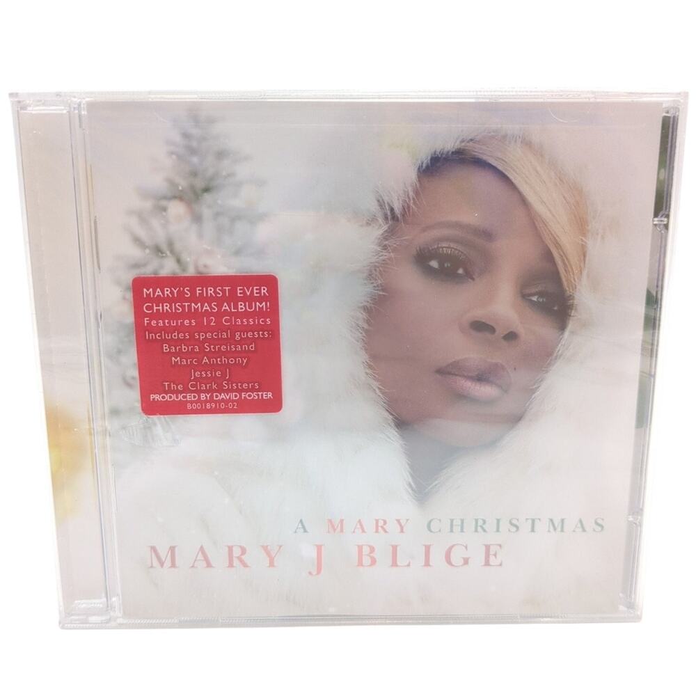 Mary J. Blige – A Mary Christmas CD 2013 R&B Soul Holiday Verve Records New